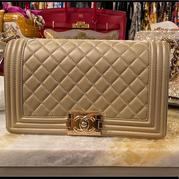 chanel gold bag 2019